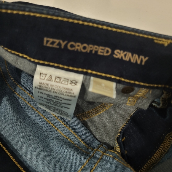 Michael Kors Women 8 Izzy Skinny Jeans Slim Mid Rise Dark Wash Blue New NWT - Picture 9 of 10